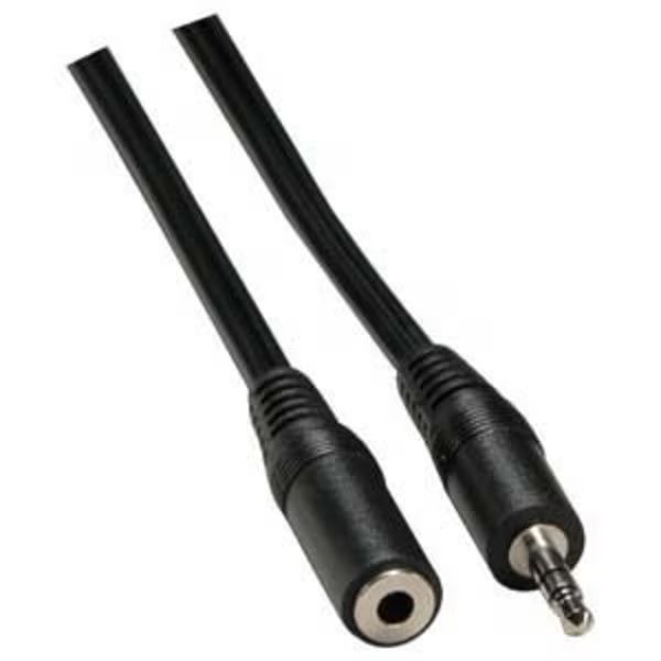 Stereo(3.5mm) M/F Speaker/Headset Cable- 6Ft, Bestlink Netware, Mfr#: 201402